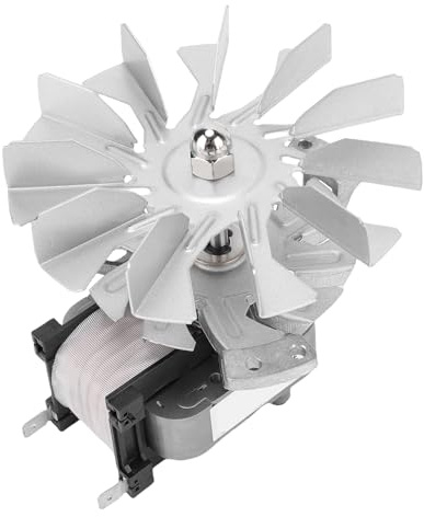 Haofy Motor de Ventilador de Horno Industrial de Alta Temperatura con 11 Aspas de Aluminio, Diseño de Disipación de Calor para Hornos y Secadoras, Rango de Funcionamiento de -22 °F a 662 °F