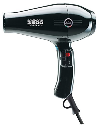 Gamma Piu 3500 Power - Secador de pelo, color negro