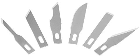 Westcott 73001 00 Replacement Scalpel Blades Set 6 Assorted Knife