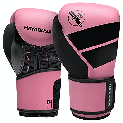 Hayabusa S4 Kids Boxing Gloves for Boys and Girls - Pink, 6 oz