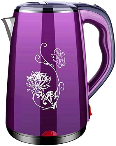 RILOOP 2.3L Stainless Steel Cordless Kettle - Fast Heating, Auto Shut-Off, Seamless Liner - 1500W