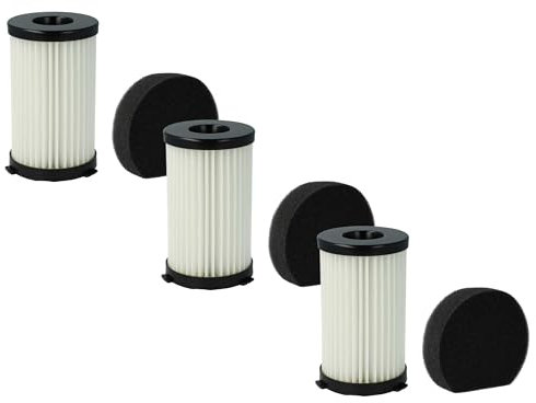 vhbw 3x filtre compatible avec Bomann BS 1948 CB aspirateur - Filtre HEPA contre les allergies