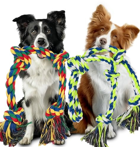 Jouet Indestructible pour Chien en Corde, Chiens De Grande Taille