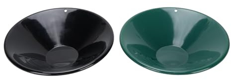 Fafeicy Kit D'orpaillage en ABS Léger de 26,5 Cm, Ensemble de Casseroles de Lavage en Or, adapté aux Débutants pour Les Aventures en Plein Air