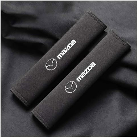 FEIHUAJIANIAN 2 Pezzi Auto Copri Cintura di Sicurezza per Mazda MX-5 2015-2023, Cuscinetto Cintura di Sicurezza Accessori Decorativi