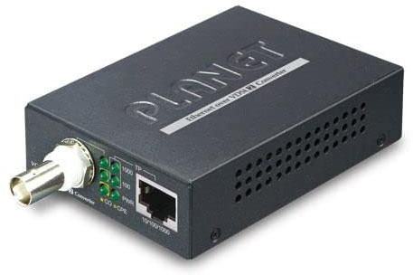 Planet VC-232G 300Mbps Black Network Media Converter - Network Media Converters (300 Mbps, 1000Base-T, Gigabit Ethernet, 100,1000 Mbps, Wired, 1400 m)