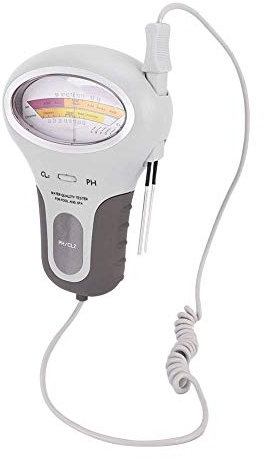 Medidor de pH y cloro digital, Medidor De Cloro Medidor De Cloro Y Ph Digital portátil de calidad del agua 2 en 1 para análisis de calidad del agua de la piscina Fácil de usar