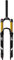 YLXD 26/27.5/29 Pollici 100mm di Escursione, 1-1/8 Diritta/conica MTB Forcella Anteriore Forcella per Mountain Bike Regolazione Estensione Freno a Disco QR 9mm A,27.5