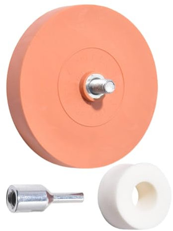 Adhesivo Remover Wheel, 4 pulgadas Rubber Graphics Remover Tool, 8,9/8,6/4,8 cm, adhesivo removedor de adhesivos para removedores, borrador de adhesivos para removedores de pegamento