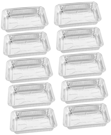 BESTonZON 10pièces Moule à Pâtisserie Boîtes De Boulangerie Petits Contenants Alimentaires Moules Compacts pour Four Et Cuisine