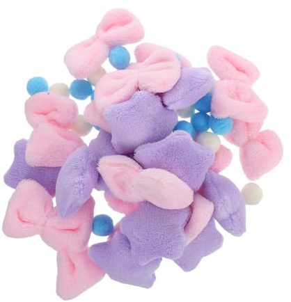 VALICLUD 1 Juego De Cortina De Puerta para Habitación Infantil, Decoración Colgante De Felpa con Lazo Y, Guirnalda De Cuerdas para Dormitorio De Mujeres Y Niñas, Guirnalda De