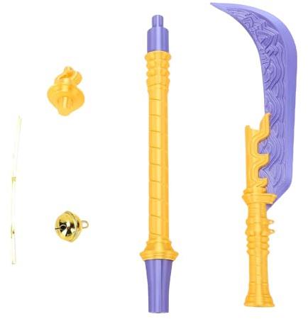 Naroote Spada da Cosplay Stampata in 3D da 25 Pollici, Accessorio Fantasy Anime da Collezione con Dettagli dai Colori Vivaci per Replica di Costumi da Convention