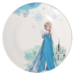 Villeroy & Boch – Disney Frozen barntallrik, tål maskindisk och mikrovågsugn, tallrik för barn Disney Elsa, premiumporslin