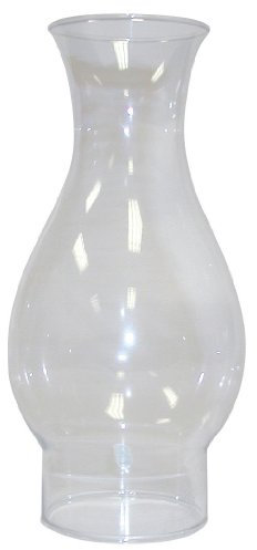 Lamplight Ersatz-Öllampe für Schornsteinöllampe – Flaretop, Glas, farblos