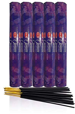 Hem Opium Lot de 5 Paquets de 20 bâtons d'encens