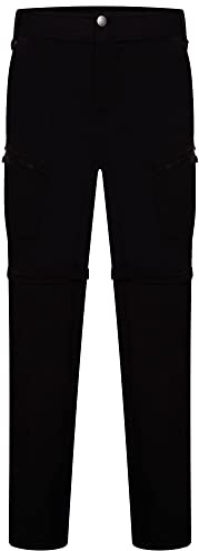 Dare 2b Herren Tuned in II Wasserabweisende Mehrfach Taschen Zip Off Wanderhose Regular Length Hose XXL Schwarz
