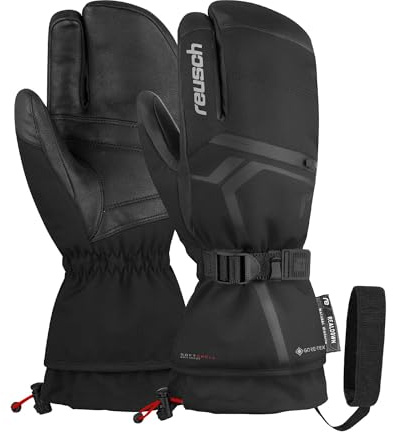 Reusch Down Spirit Gants d'hiver à 3 Doigts Gore-Tex Lobster Extra Chauds, imperméables, Coupe-Vent et Respirants, Unisexe, Gants d'hiver, Gants de Neige, Gants de Ski pour Homme et Femme