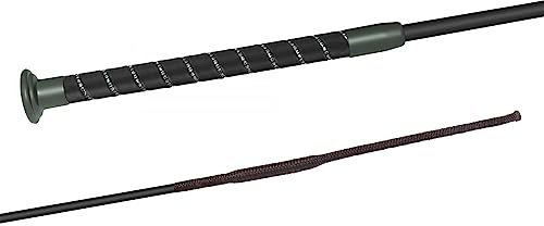 Fleck - Dressurgerte Silk Touch Crystal Graphite