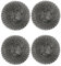 4 Pcs Kettle Descaler Balls - Stainless Steel Limescale Remover, Reusable and Effective Cleaning Tool, Maintains Efficiency of Kettles and Coffee Makers, Easy to Use and Clean