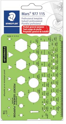 Staedtler Technical Drawing Template (977 115 02)