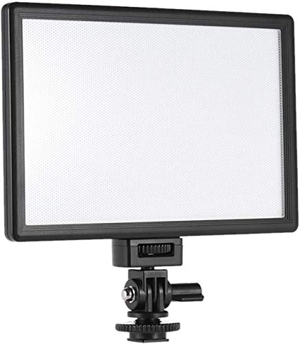 VILTROX L116T CRI95+ Super Slim Dimmable LED Light Panel,Bi-Color 3300K-5600K LED Video Light with LCD Control/Light Mount (NO Battery/No ac Adapter)