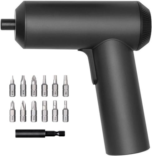 Xiaomi Mi Cordless Screwdriver - destornillador inalámbrico, 12 puntas de precisión, negro (Versión ES + 3 años de garantía)