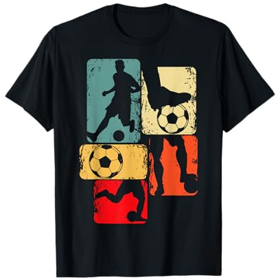 Fußball Fußballer Fußballspieler Jungen Kinder T-Shirt