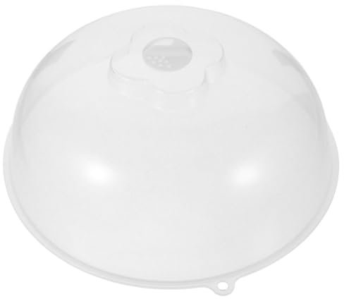 BESTonZON 1 per Alimenti per Microonde Coperchio per Microonde in Pp con Prese d'Aria per Il - per Alimenti Trasparente da 22 Cm Coperchio Antischizzo per