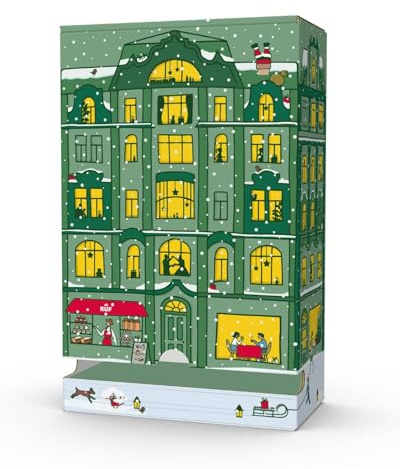RUF Glücklichmacher Adventskalender 2025, mit 24 Überraschungen für kleine Genussmomente aus der Tasse, perfekt für die Weihnachtszeit
