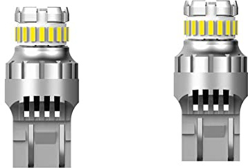 YGBWAOV 2X Auto T20 7440 W21W LED Canbus Luci di Retromarcia W21 / 5W 7443 LED Lampadina Freno Indicatori di Direzione 6500K Lampada di Coda Super