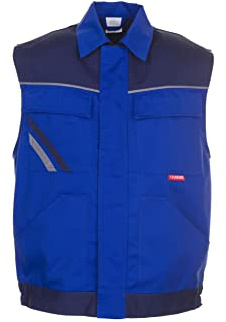 Planam Highline - Gilet da uomo blu fiordaliso, modello 2360, taglia L