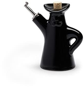 CERAMICHE VIVA ITALY SINCE 1998 Black Bang Ceramic Oil Pan