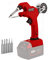 SoemCXQ Lötkolben-Set, 30 W, Lötkolben mit Lötdraht, geeignet für Milwaukee M18 18 V Li-Ionen-Akku, Einhand-Bedienung zum Löten von Leiterplatten