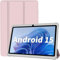 HNVHNV Android 15 Tablet 7 Inch Tablets, 9GB RAM 32GB ROM 1TB Expand, Quad-Core Processor, 3000mAH Battery Tablet PC, Dual Camera, WiFi, Bluetooth, GMS, Drop-Proof Case (Pink)