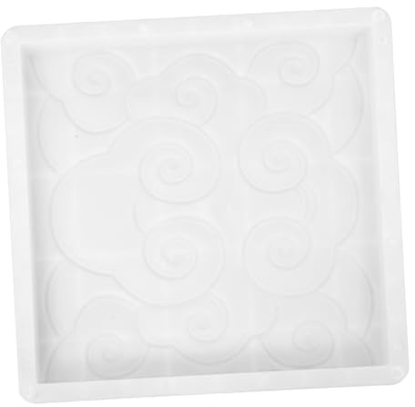 CLISPEED Stampo Per Pavimentazione in Riutilizzabile Stampo Per Piastrelle Per Uso Esterno Vialetti in Motivo Nuvola