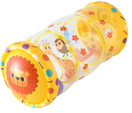 harayaa Rullo per Gattonare per Bambini Centro attività Gonfiabile in PVC per Lo Sviluppo Precoce dei Principianti Rullo per Gattonare per Principianti