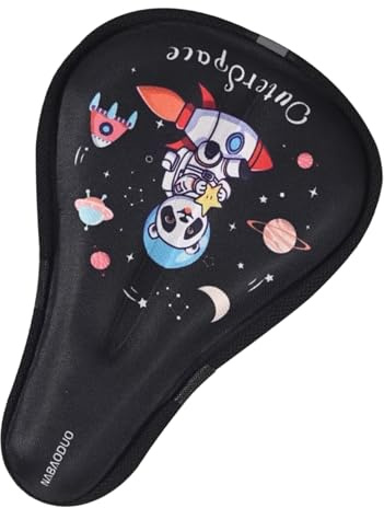 Cubierta para Asiento De Bicicleta | Almohadilla para Niños con Diseño Animado,Cubierta para Sillín De Bicicleta Transpirable | para Montaña, Carretera, Uso Diario, Touring Y