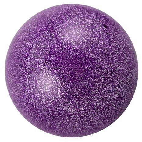 CIYODO Bola de Gimnasia Infantil Pequeña para Baile y Ejercicio Pelota Inflable Resistente para Entrenamiento de Estabilidad y Fortalecimiento del Core Color Morado para Niñas