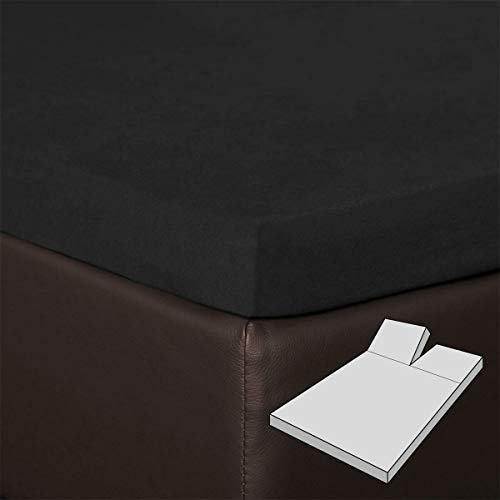 G BETTWARENSHOP Split-Topper Spannbetttuch