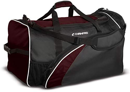 CHAMPRO Varsity Football Equipment Bag, Large Size to Carry Shoulder Pads, Helmet, and More
