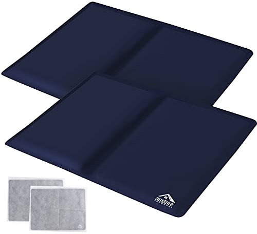 2 Compresse Gel Chaude & Froide Réutilisable avec 2 Sac Non Tissé,Coussin de Gel Froid Grande 30x40cm,Professionnelle Poche de Glace pour Récupération Musculaire,Blessures Sportives et Arthrose