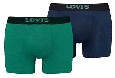 Levis Boxer, Verde (Green), XL (Pack de 2) para Hombre