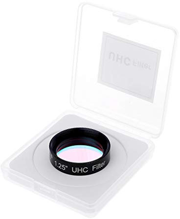 BABYVIVA Teleskopfilter 3,2 cm UHC Filter Astrofotografie zur Verbesserung des Bildkontrastes reduziert Lichtverschmutzung Porta