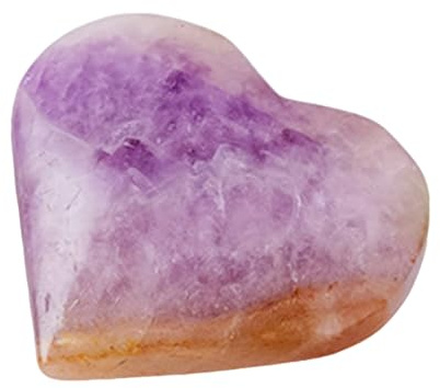 yakermur Piedras de Amatista pulidas, Naturales de Bolsillo, Piedras pulidas para el Pulgar Crudo, Masaje de Mano Decorativo para Manualidades en jarrones