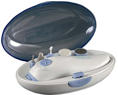 ARDES ARM283A Set Manicura-Pedicura Batería Recargable Fresa Lima Uñas Profesional Kit Uñas Completo, Seca Esmalte Eléctrico, Tapa Antipolvo, Adecuado Para Viaje O Idea Regalo