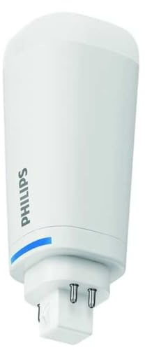 PHILIPS 10.5W 4 Pin Vertical 3000K G24q LED Bulb, uses Ballast