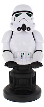 Cableguys Star Wars Stormtrooper Controller Holder & Phone Stand - Gaming Accessories for Room and Desk Setup, Holder Compatible with Xbox, PlayStation & Most Standard Game Controllers
