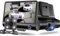 MASO Car Video Recorder 3 Ways 1080P Dash Cam Front and Rear View Video 4 Inch Car DVR Video Recorder