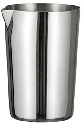 Frotox 500ml Cocktail-Rührglas Rührdose doppelwandig und vakuumisoliert für Temperaturkonstanz Cocktail-Rührglas Barkeeper Metall Edelstahl