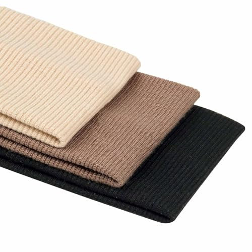 PROPOG Haarband Damen Sommer, Baumwolle Stirnband Antirutsch Haarbänder Elastisch Headband Schweiß Weich Hairband 3 Stück Haaraccessoires Damen für Yoga Workout Laufen Sport